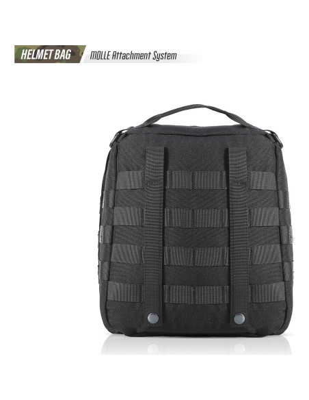 Bolsa de Casco Táctico LIVANS 6L Acolchada y Molle