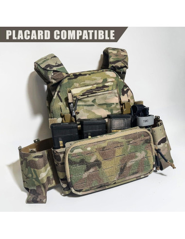 Chaleco Táctico ACE TAC LPPC V.2 Modular Nylon 1000D