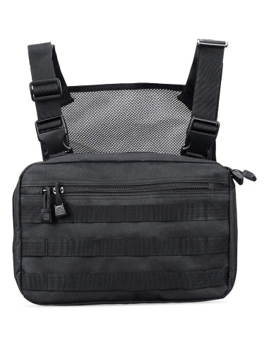 Arnés Táctico Molle ABCGoodefg para Radio Negro 0.46 kg