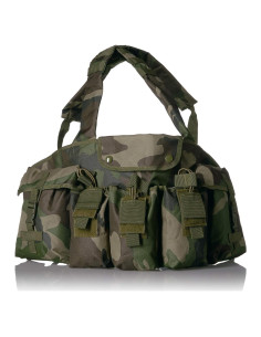 Chaleco Táctico NcSTAR Ak Woodland Camo Acolchado