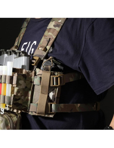 KRYDEX Soporte para Radio y Revistas para Chaleco Táctico