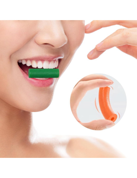 Paquete de 6 Chewies Ortodónticos Ceonam Multicolores