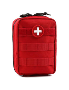 Bolsa Molle de Primeros Auxilios Orca EMT001 Roja 20x15x7cm