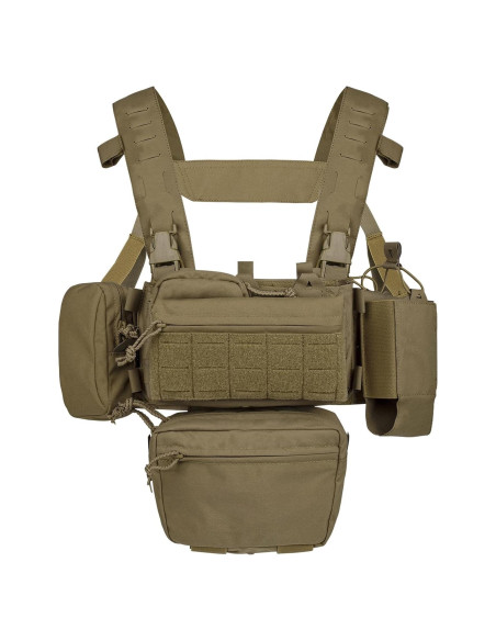 Chaleco Táctico YAKEDA Mini Rig Modular Nylon 1000D