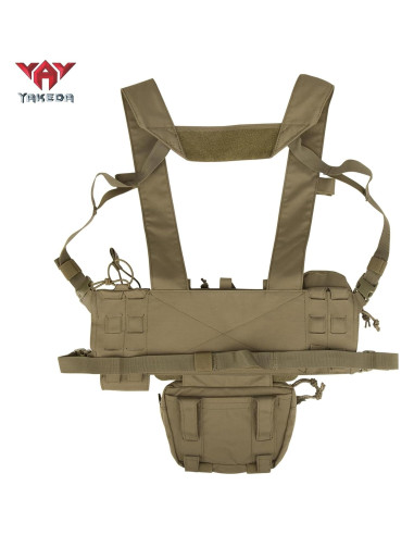 Chaleco Táctico YAKEDA Mini Rig Modular Nylon 1000D