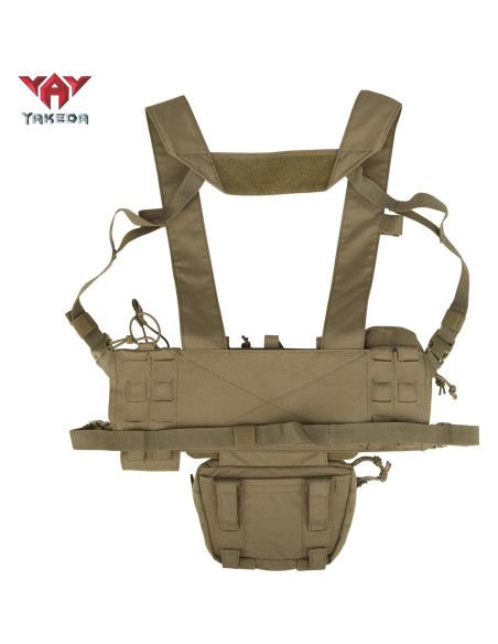 Chaleco Táctico YAKEDA Mini Rig Modular Nylon 1000D