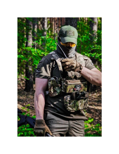 Chaleco Táctico YAKEDA Mini Rig Modular Nylon 1000D