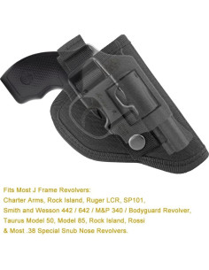 Clip de Cinturón Táctico Bursport para Revolver Snub Nose 2