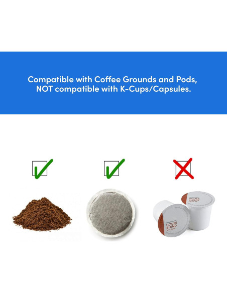 Cafetera Personal Elite Gourmet EHC113 414ml Negra Compacta