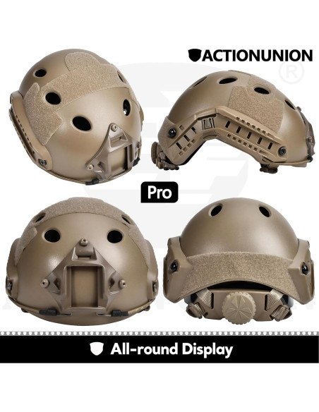 Casco Táctico ACTIONUNION PJ para Airsoft y Paintball