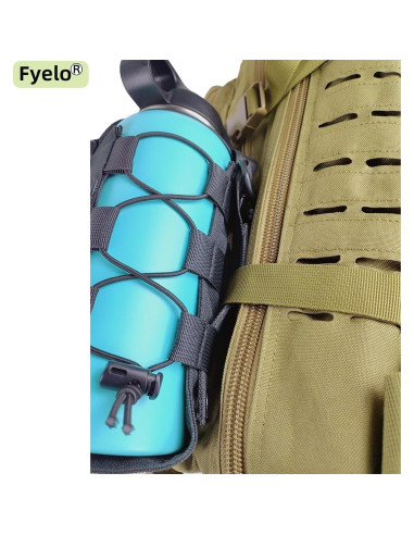 Soporte para Botellas de Agua Fyelo Molle 16-64 oz Multiuso