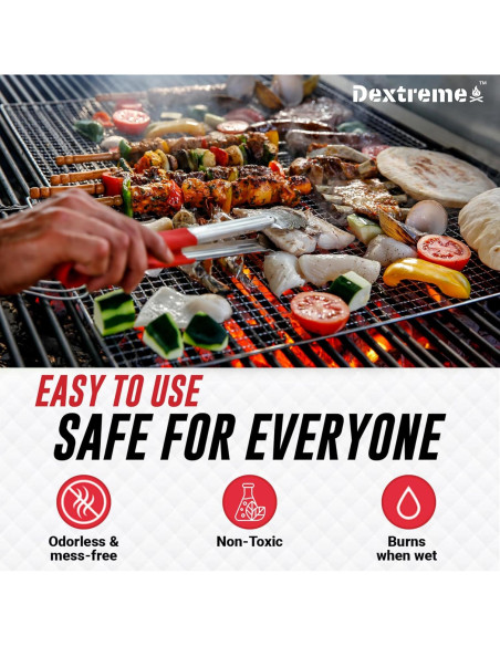 Encendedores de Fuego Dextreme 48 Cubos Naturales Ecológicos