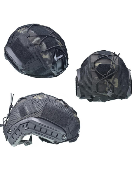 Casco Táctico PJ Hdlsina Ajustable para Airsoft y Paintball