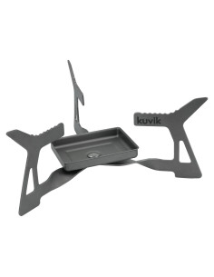 Estufa de Combustible Sólido Kuvik Micro - Titanio Ultraligero