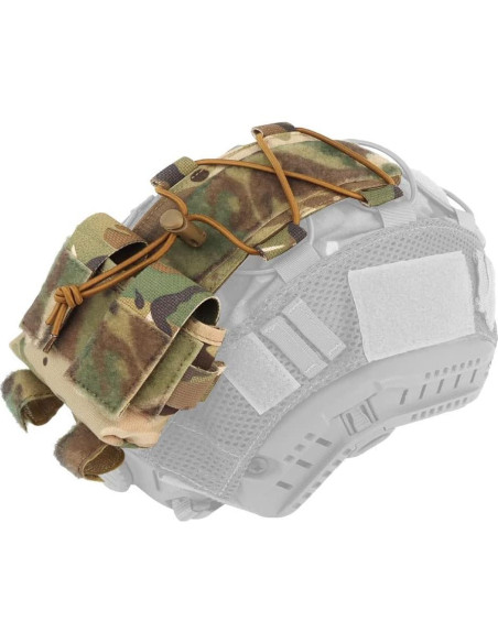 Casco de Airsoft JFFCESTORE HL102jy Camo con Accesorios