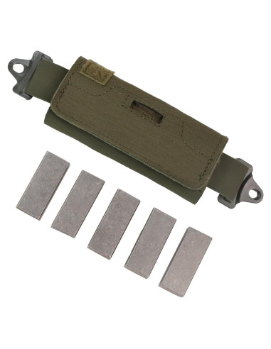 Bolsa de peso contrapeso booiu para casco táctico verde