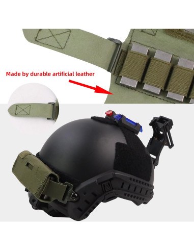 Bolsa de peso contrapeso booiu para casco táctico verde