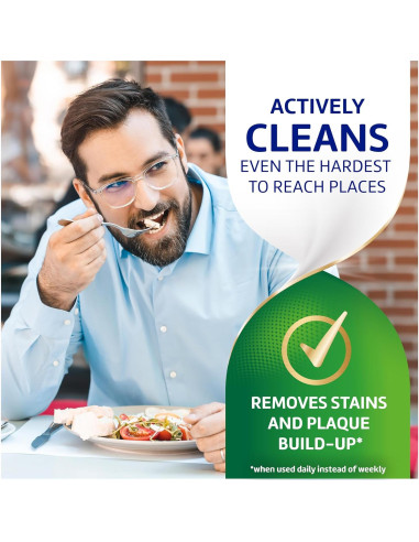 Polident Tabletas Limpiadoras Antibacterianas 60 Unidades