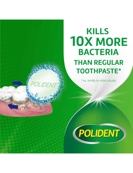 Polident Tabletas Limpiadoras Antibacterianas 60 Unidades Polident Tabletas Limpiadoras Antibacterianas 60 Unidades