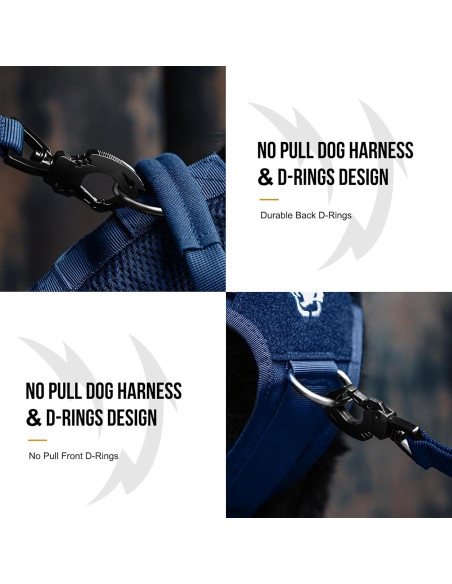 Arnés Táctico OneTigris para Perros Pequeños y Medianos