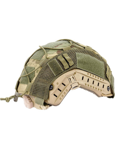 Cubierta de Casco Lancer Tactical CA - Nylon Impermeable Verde