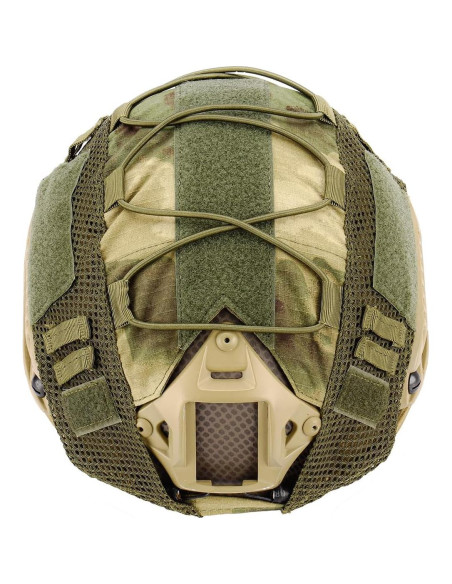 Cubierta de Casco Lancer Tactical CA - Nylon Impermeable Verde