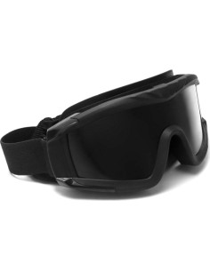 Gafas Tácticas QWORK con 3 Lentes Intercambiables, Negro 2