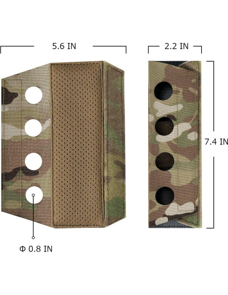 Chaleco Táctico PETAC GEAR Almohadillas de Hombro 2PCS