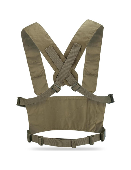 Arnés Táctico de Pecho BOMTURN Nylon Ajustable 24x19x5 cm