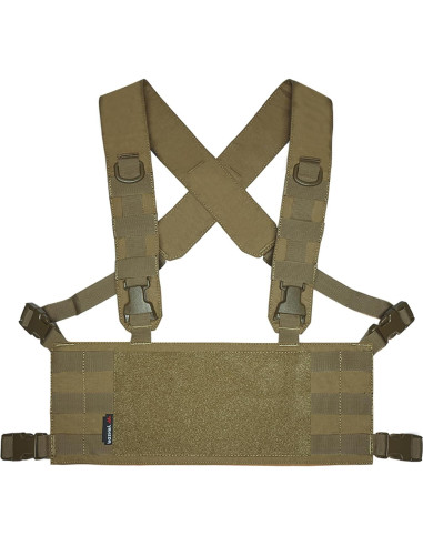 Arnés Táctico de Pecho BOMTURN Nylon Ajustable 24x19x5 cm