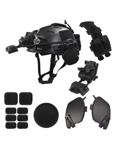 Casco de Airsoft JFFCESTORE HL102jy con Montura NVG
