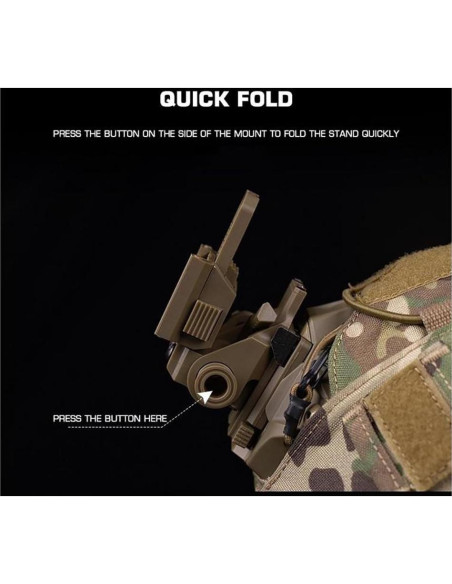 Casco de Airsoft JFFCESTORE HL102jy con Montura NVG