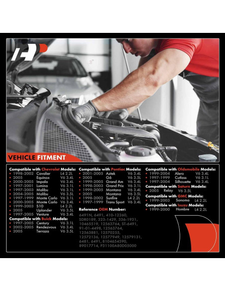 Motor de Arranque A-Premium para Chevy 12V 1.4KW 9T