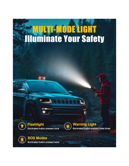 Arrancador de Batería SAFEMATE PJS06-3000, 3000A, 12V