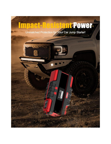 Arrancador de Batería SAFEMATE PJS06-3000, 3000A, 12V