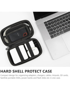 Funda Dura Ginsco para Accesorios Electrónicos 18.5x10.4cm 2