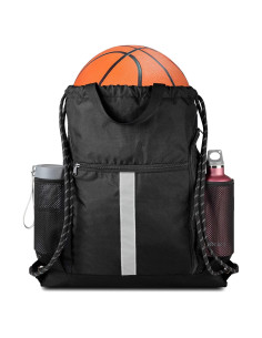 BeeGreen Mochila de Cuerda con Compartimento para Zapatos