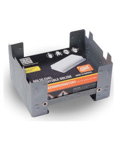 Estufa Plegable Esbit de Acero con 6 Tabletas de Combustible