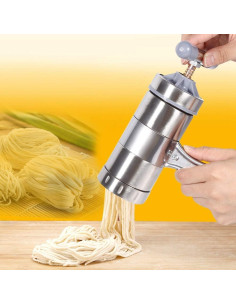 Máquina de Pasta Manual Genérico 5 Cabezas Acero Inoxidable 2