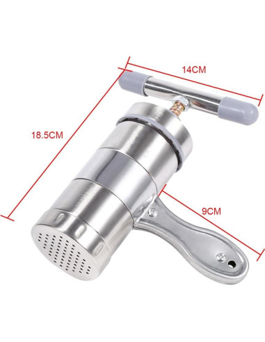 Máquina de Pasta Manual Genérico 5 Cabezas Acero Inoxidable