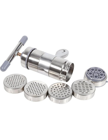 Máquina de Pasta Manual Genérico 5 Cabezas Acero Inoxidable