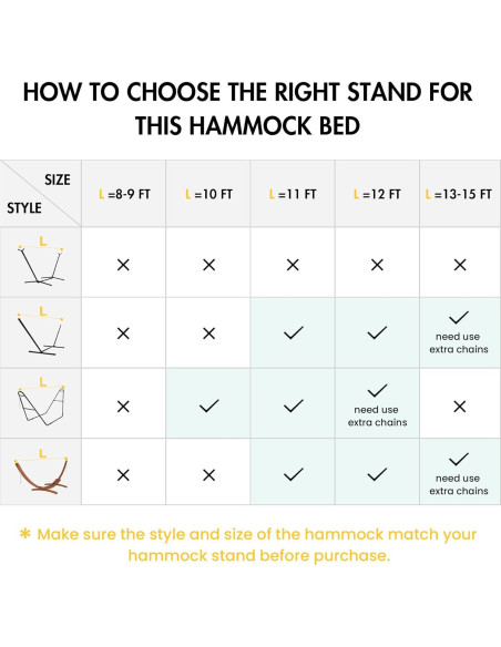 Hamaca ANOW Doble Acolchada con Almohada y Extensiones Gris