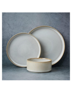 Juego de Vajilla Famiware 12 Piezas Resistente Microondas